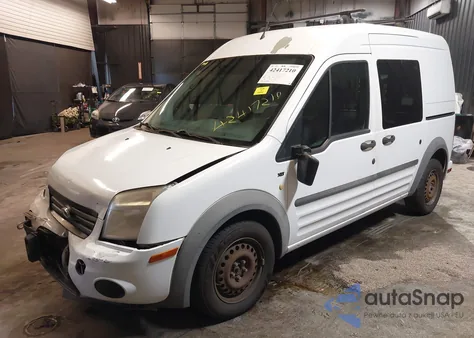 2010 Ford Transit Connect Xlt из США, поврежденный, VIN NM0KS9BN7AT033154